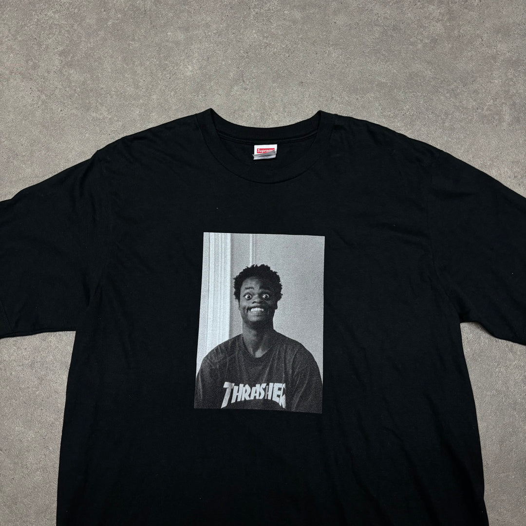 Supreme Thrasher Harold Black Graphic T-Shirt (L)