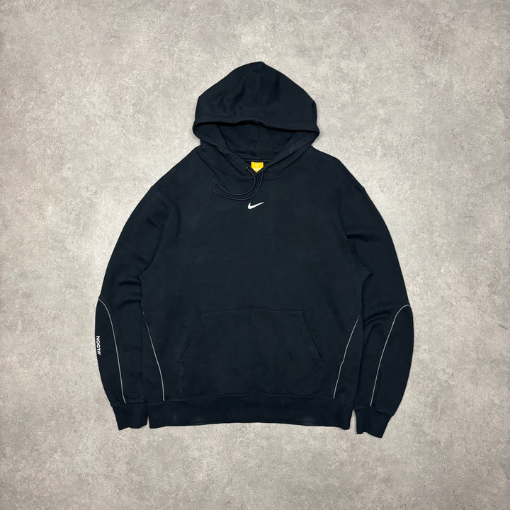 Nocta x Nike Central Swoosh Black Pullover Hoodie (XL)