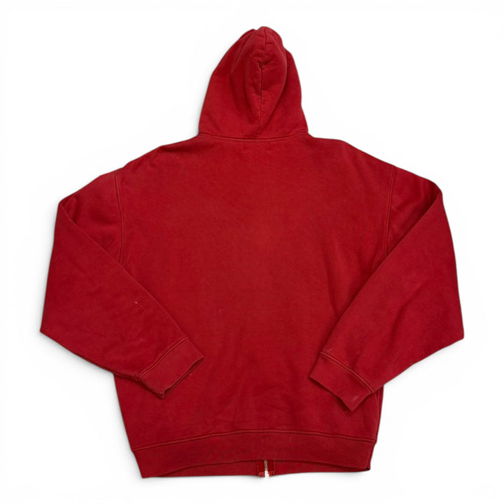 Vintage Avirex Red Full Zip Hoodie (XXXL)