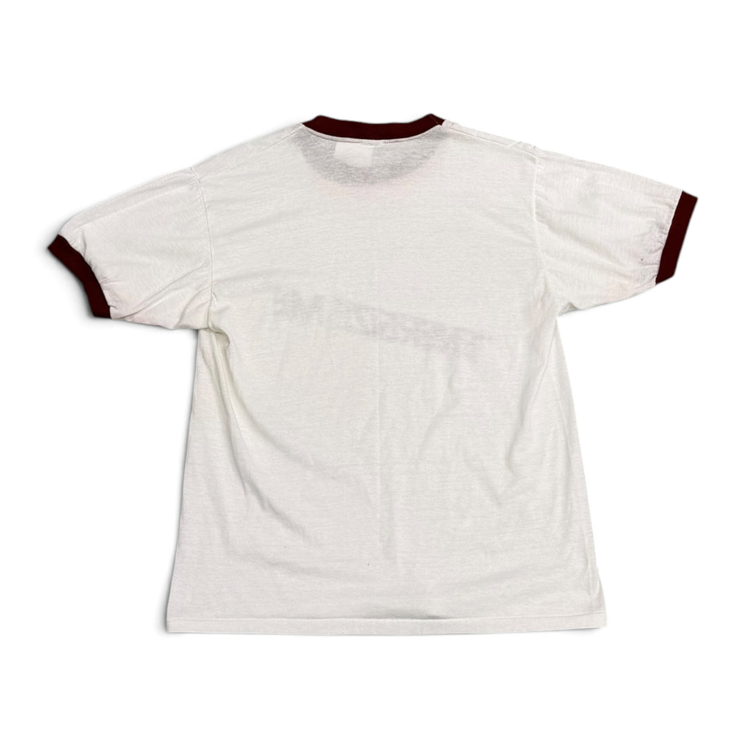 Vintage 90's Energize Me Graphic T shirt White (L)