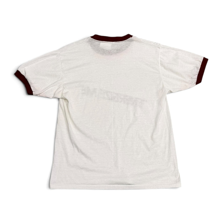 Vintage 90's Energize Me Graphic T shirt White (L)