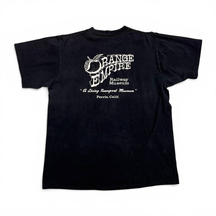 90's Vintage James Novak Black Graphic T-Shirt (XL)