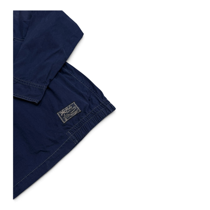 Vintage Polo Ralph Lauren Big Logo Hooded Jacket Navy (XL)