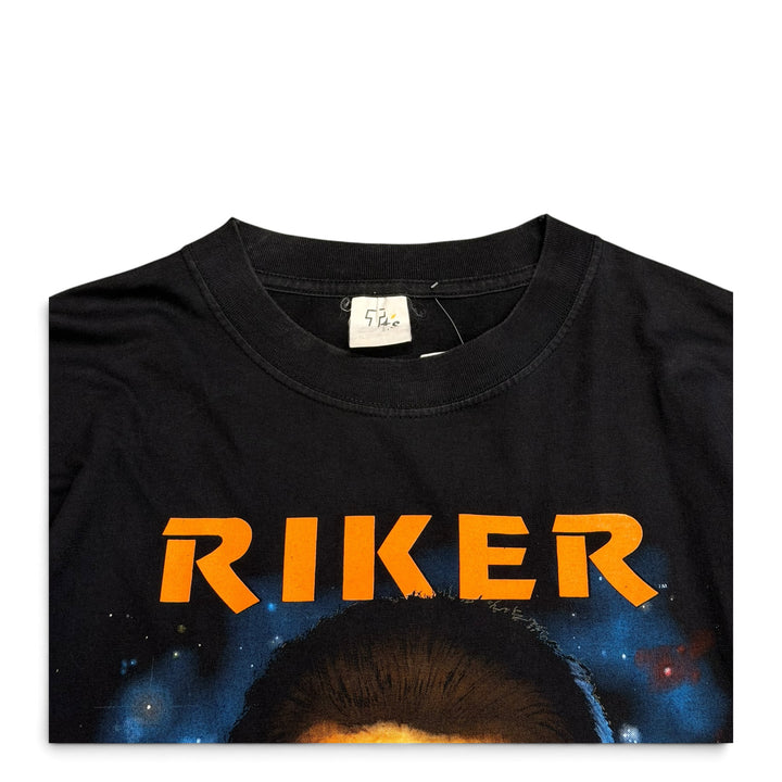 Vintage Riker Graphic T shirt Black (XL)