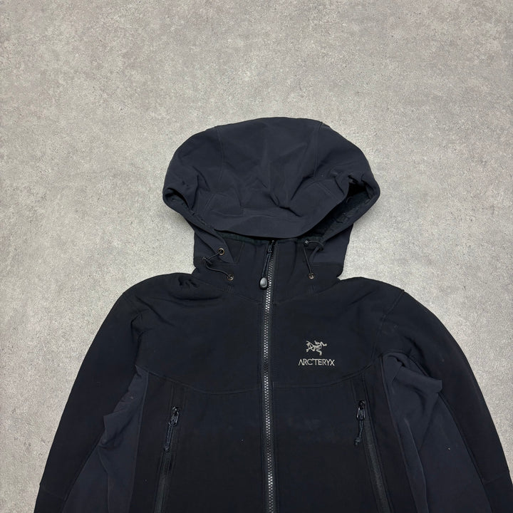Arc'teryx Black Lightweight Shell Jacket (Women's S)