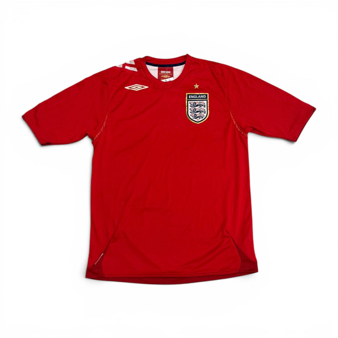 2006 Vintage England Umbro Red Football Shirt (M)