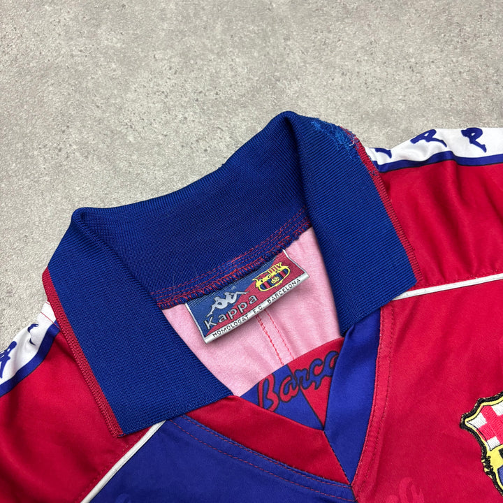 1992/95 Vintage Barcelona Kappa Home Football Shirt (XL)
