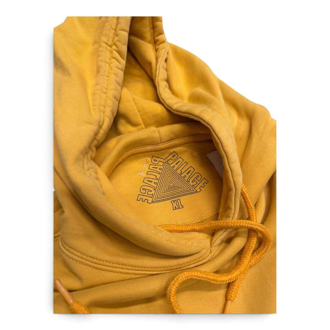 Palace Tri - Chrome Hoodie Yellow (XL)