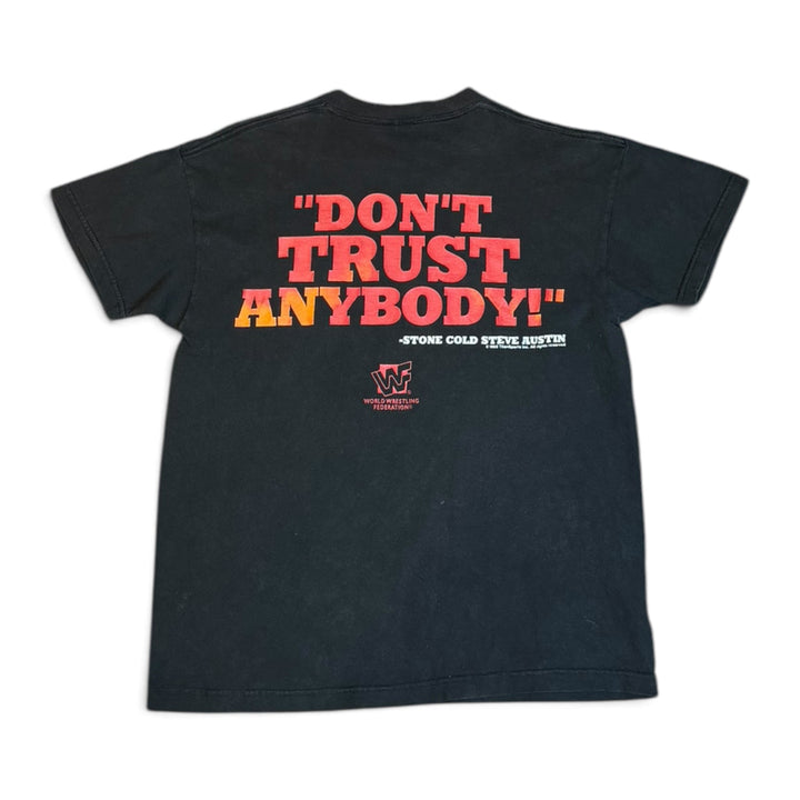 Vintage Austin 3:16 Snake Black Graphic T-Shirt (S)