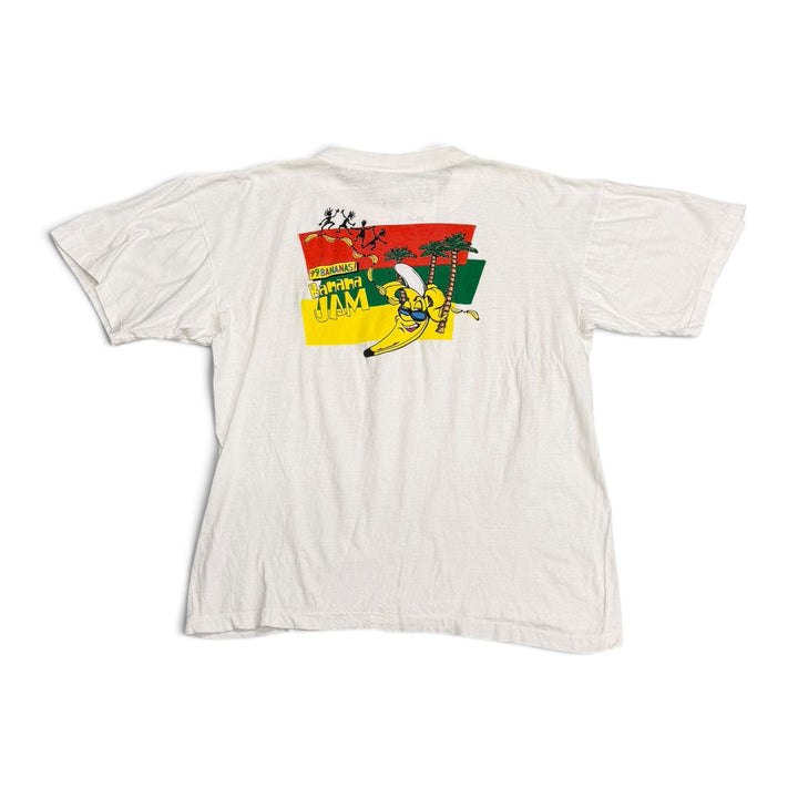 Vintage 99 Banana Jam Graphic T shirt White (L)
