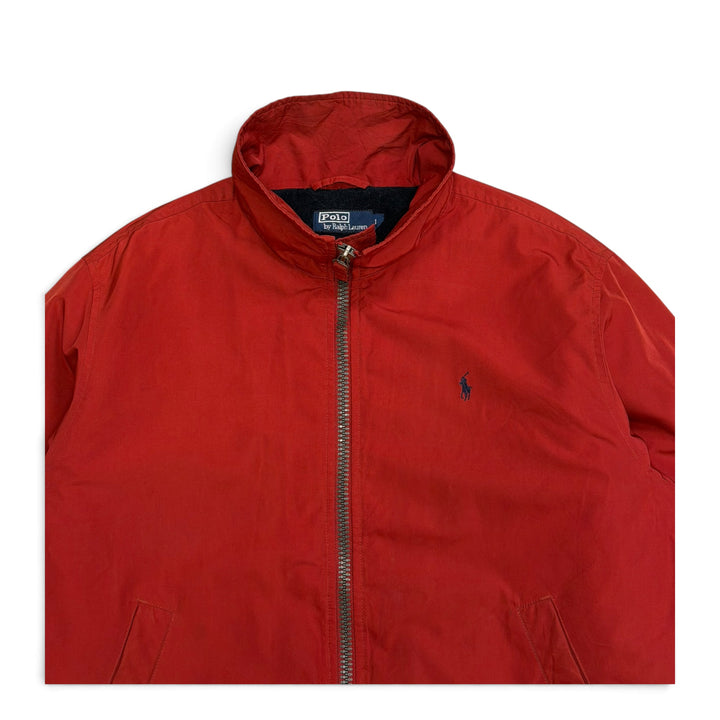 Vintage Polo Ralph Lauren Fleece Lined Jacket Red (L)