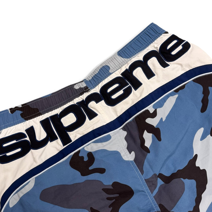 Supreme Paneled Water Shorts Blue Camo (L)