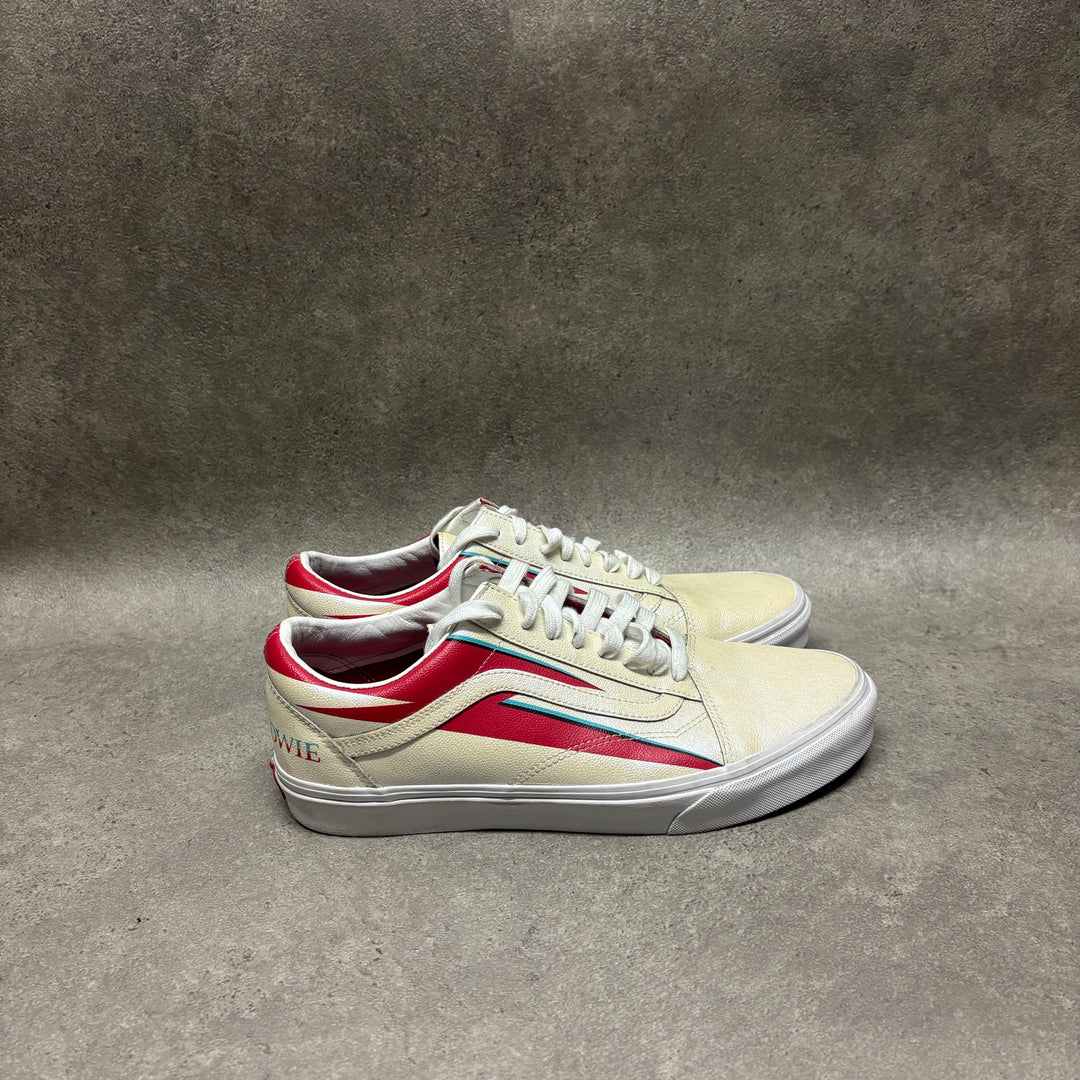 Vans x David Bowie Old Skool Aladdin Sane Skate Shoes (UK10)
