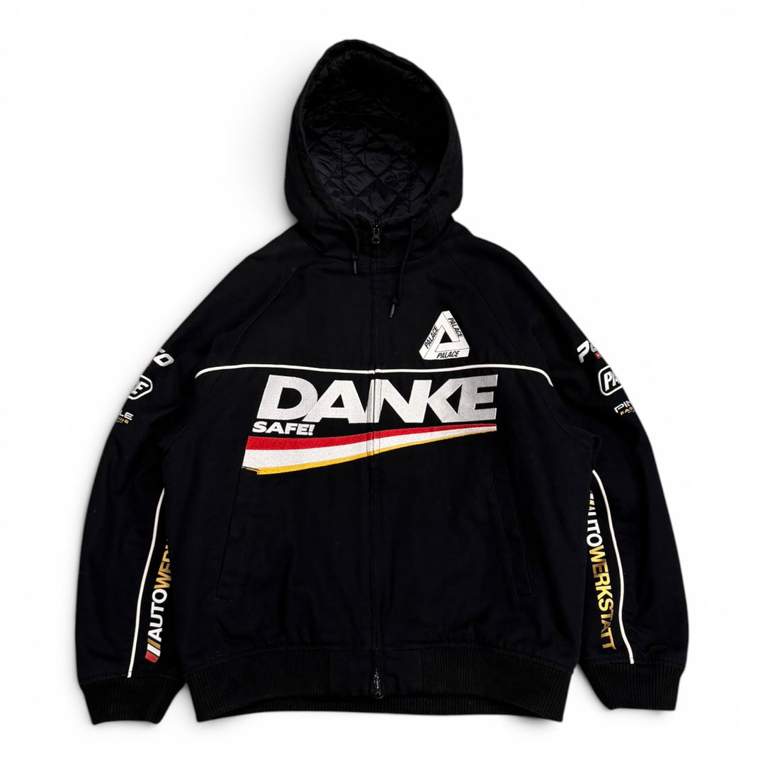 Palace Danke Black Hooded Jacket (L)