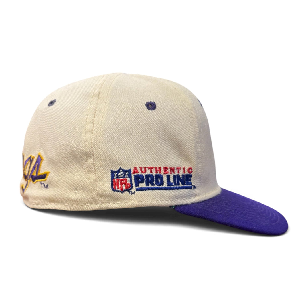 Vintage NfL Viking Authentic Pro Line Cap Beige