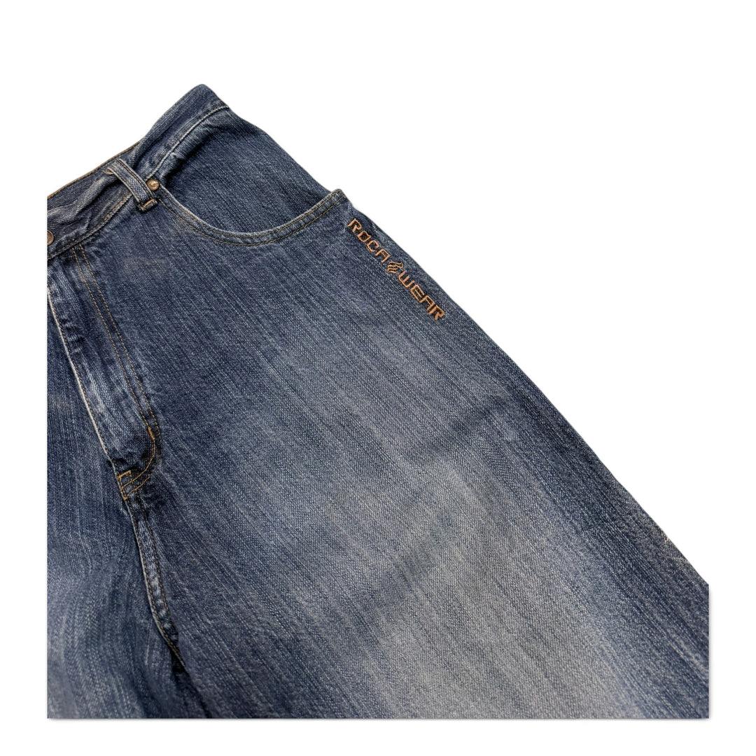 Vintage Rocca Wear Hip Hop Denim Shorts (20)