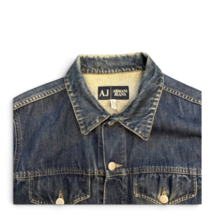 Vintage Armani Denim Jacket Blue (M)