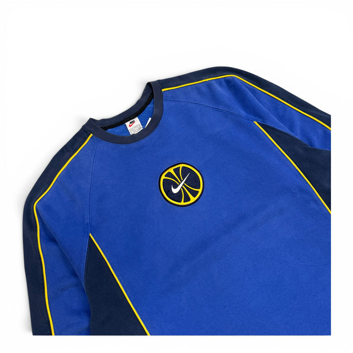 Vintage 90's Crewneck Nike Sweatshirts Blue (XL)