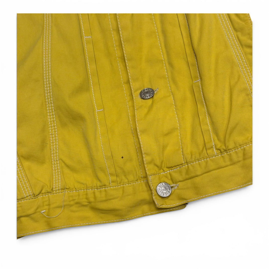 Vintage Diesel Industry Yellow Trucker Jacket (XXL)