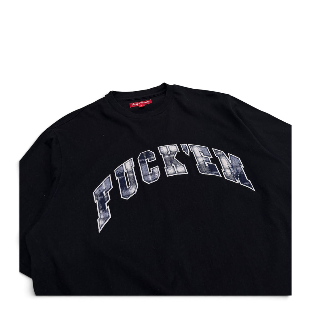Supreme Black F'em Graphic T-Shirt (M)