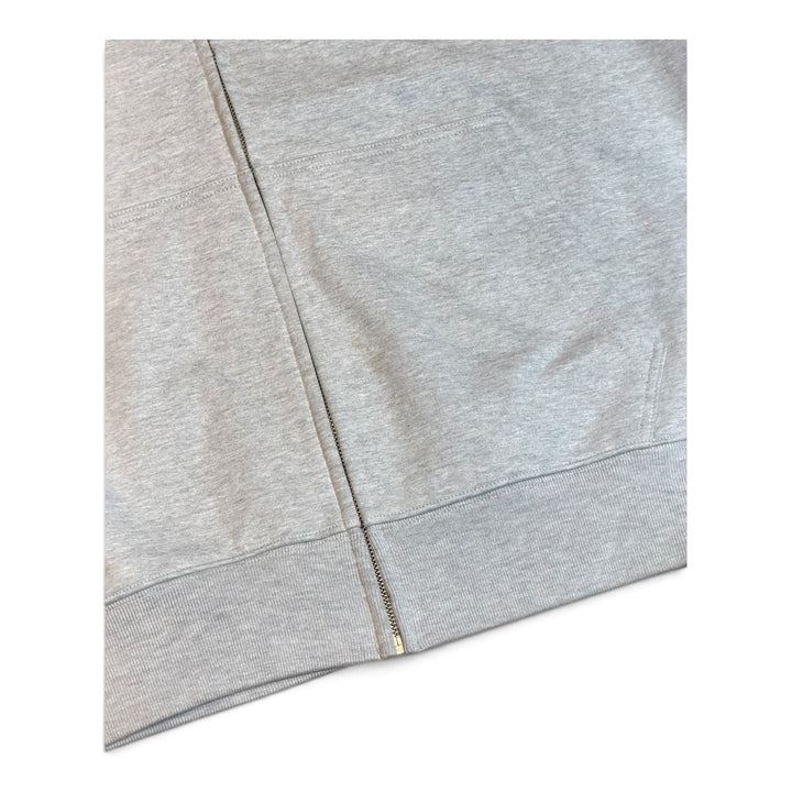 Palace Grey & Green Tri-Puff Print Zip Up Hoodie (XL)