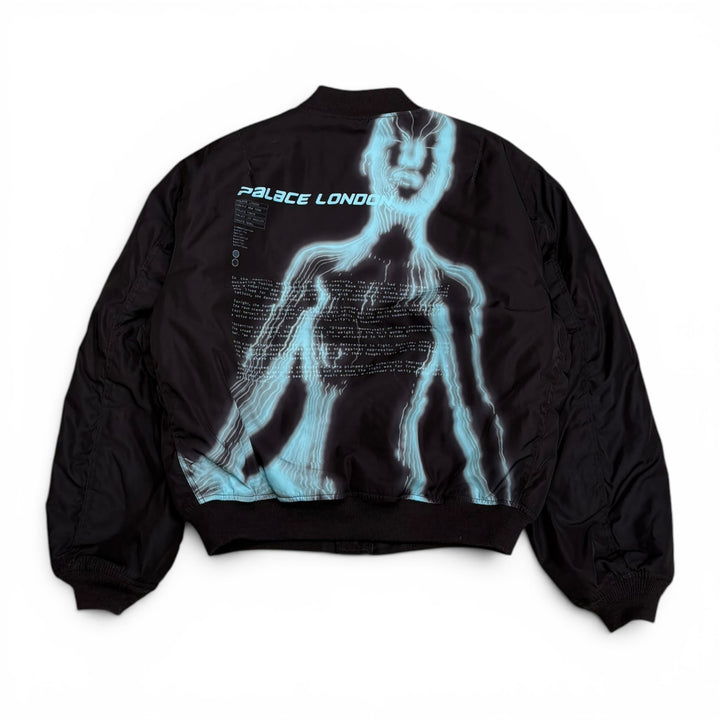 Palace Black Chakra Rave Bomber Jacket (M)