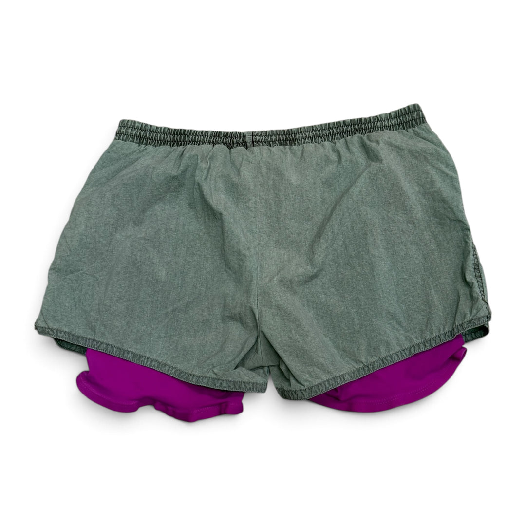 90's Vintage Nike Green Challenge Court Thermal Underlayer Shorts (L)