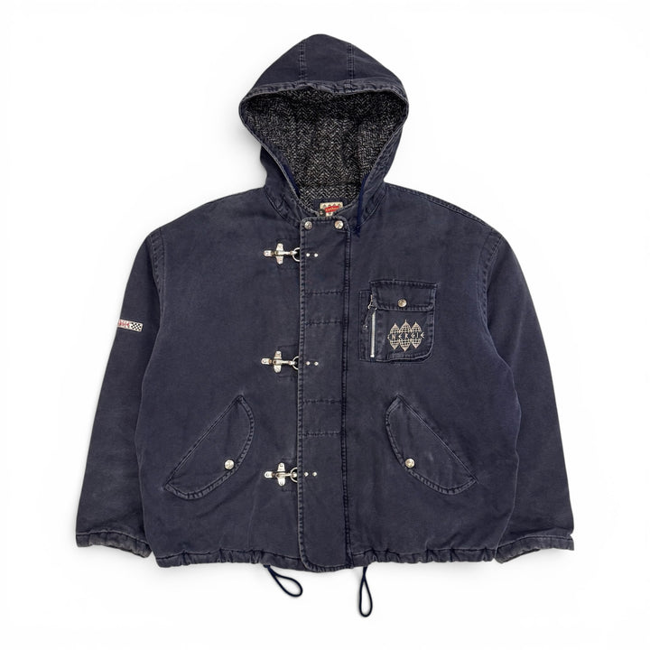 Vintage Energie Fireman Claps Closure Jacket Navy (XL)