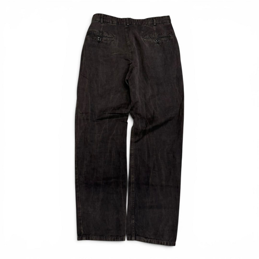 Vintage Stone Island Straight Fit  Trousers Dark Grey 30"