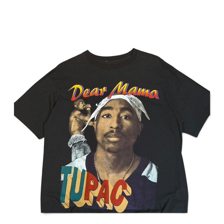 Vintage Tupac Black Graphic T-Shirt (XL)