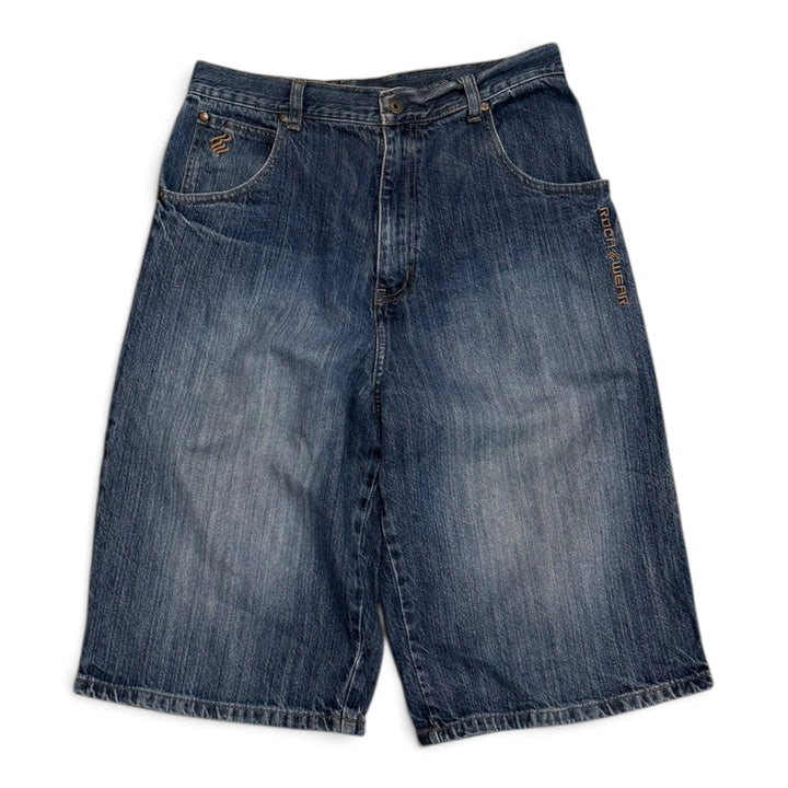 Vintage Rocca Wear Hip Hop Denim Shorts (20)