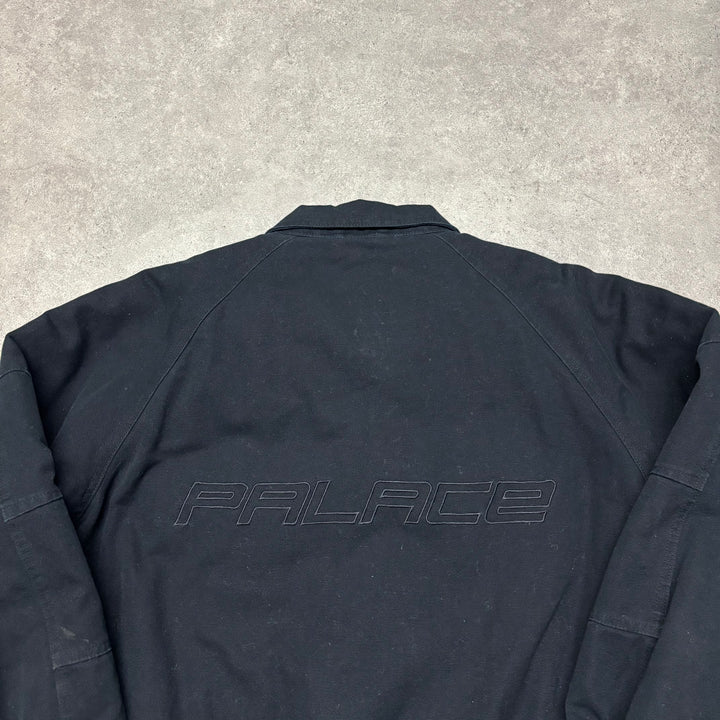 Palace Black Heavy Canvas Bomber Jacket (L)