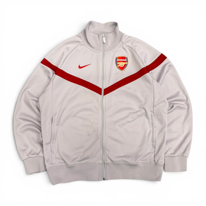 2009-10 Arsenal Nike Track Jacket Grey (L)