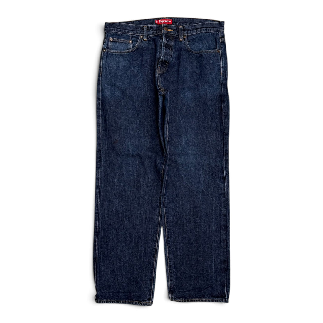 Supreme Baggy Denim Jeans Blue (36")