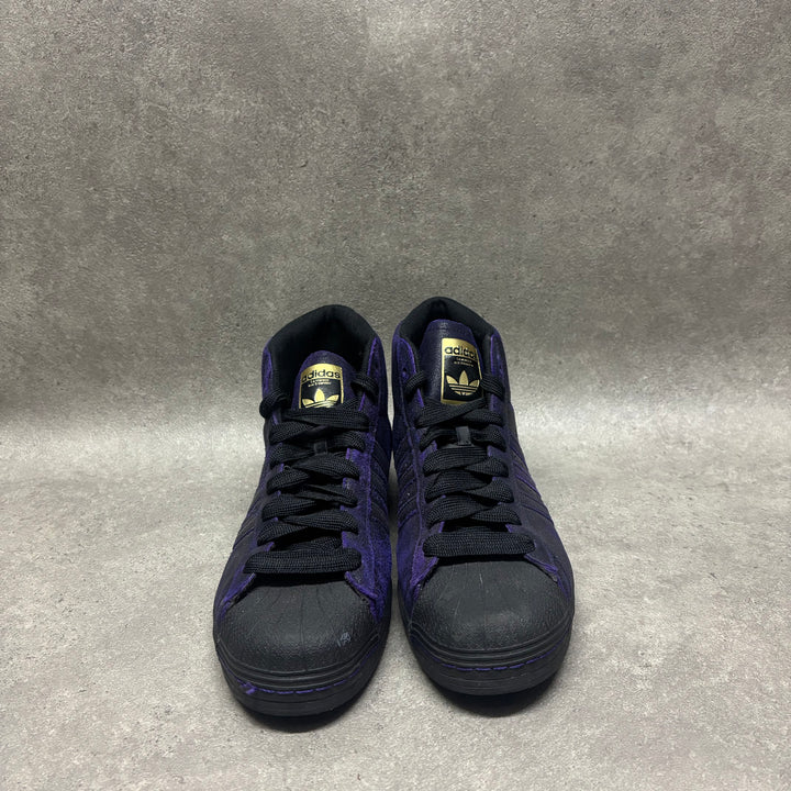 Adidas Skateboarding Kader Pro Model ADV Dark Purple Trainers (UK12.5)