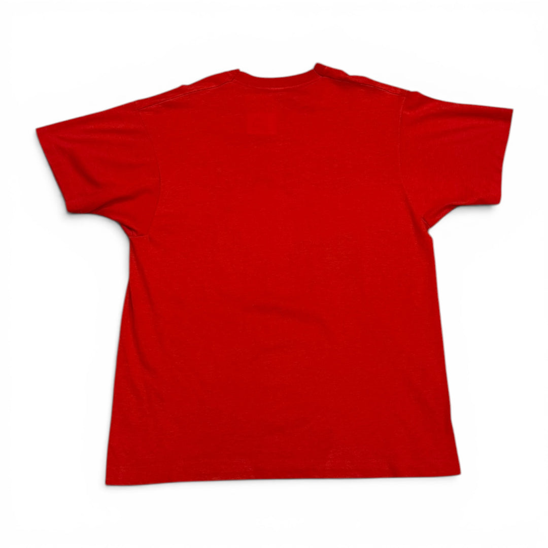 90's Vintage D.A.R.E. Red Graphic T-Shirt (L)