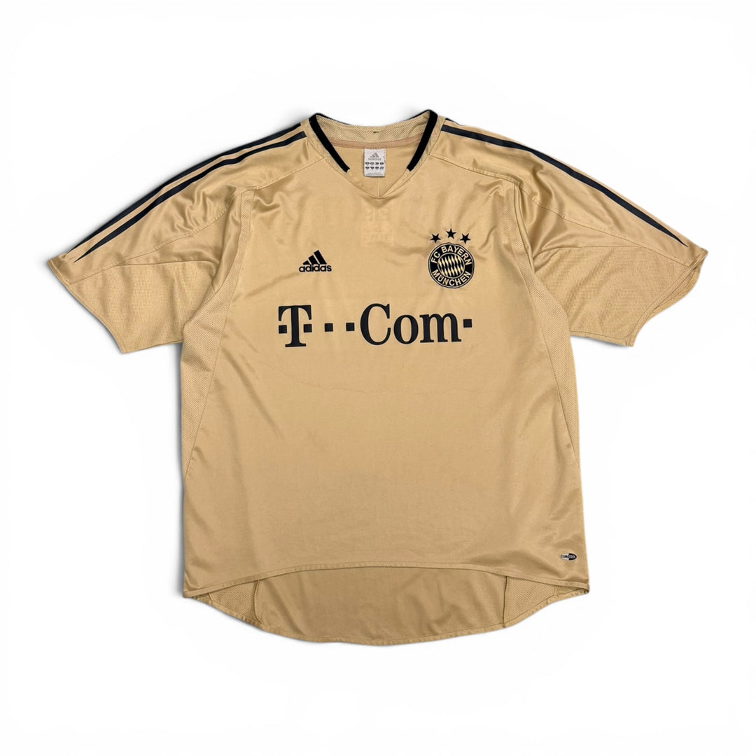 2004/05 Vintage Bayern Munchen Away Shirt Gold (XL)