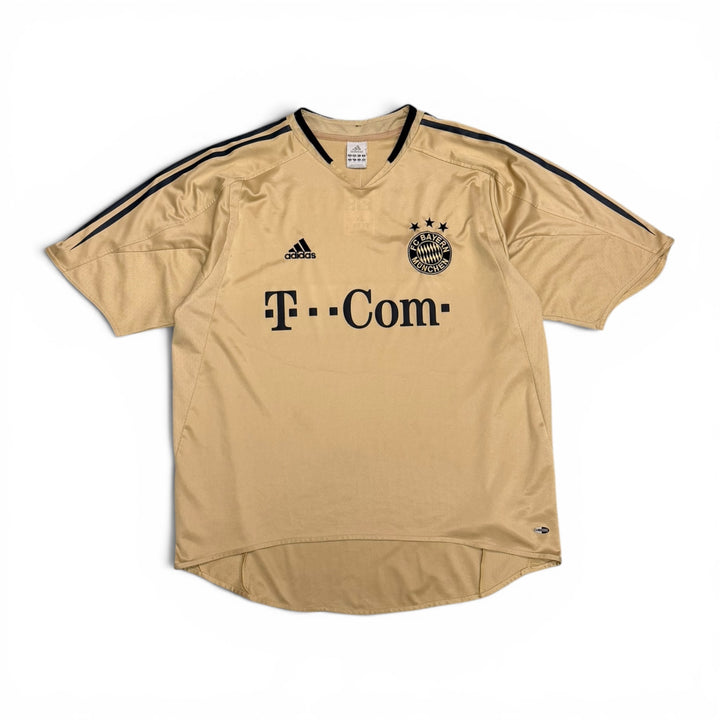 2004/05 Vintage Bayern Munchen Away Shirt Gold (XL)