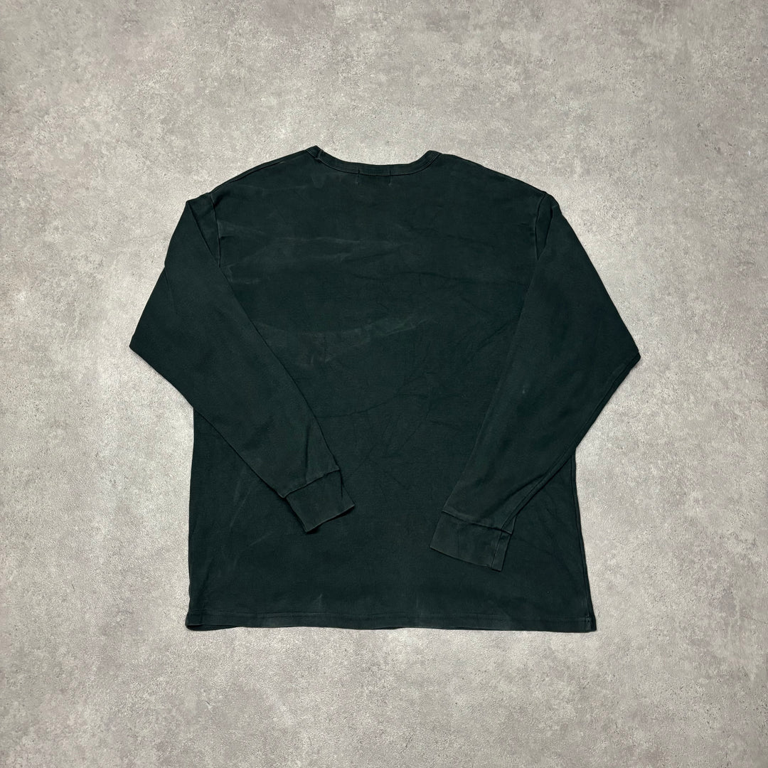 Vintage Polo Sport Ralph Lauren Black Pocket Jumper (XL)