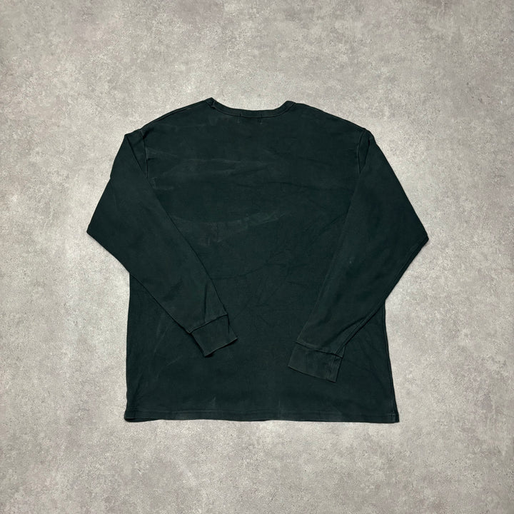 Vintage Polo Sport Ralph Lauren Black Pocket Jumper (XL)