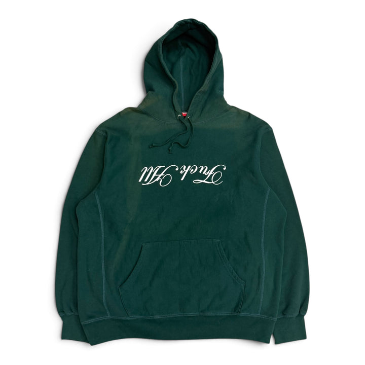 Supreme Jamie Reid Fuc'' All Hoodie Green (L)