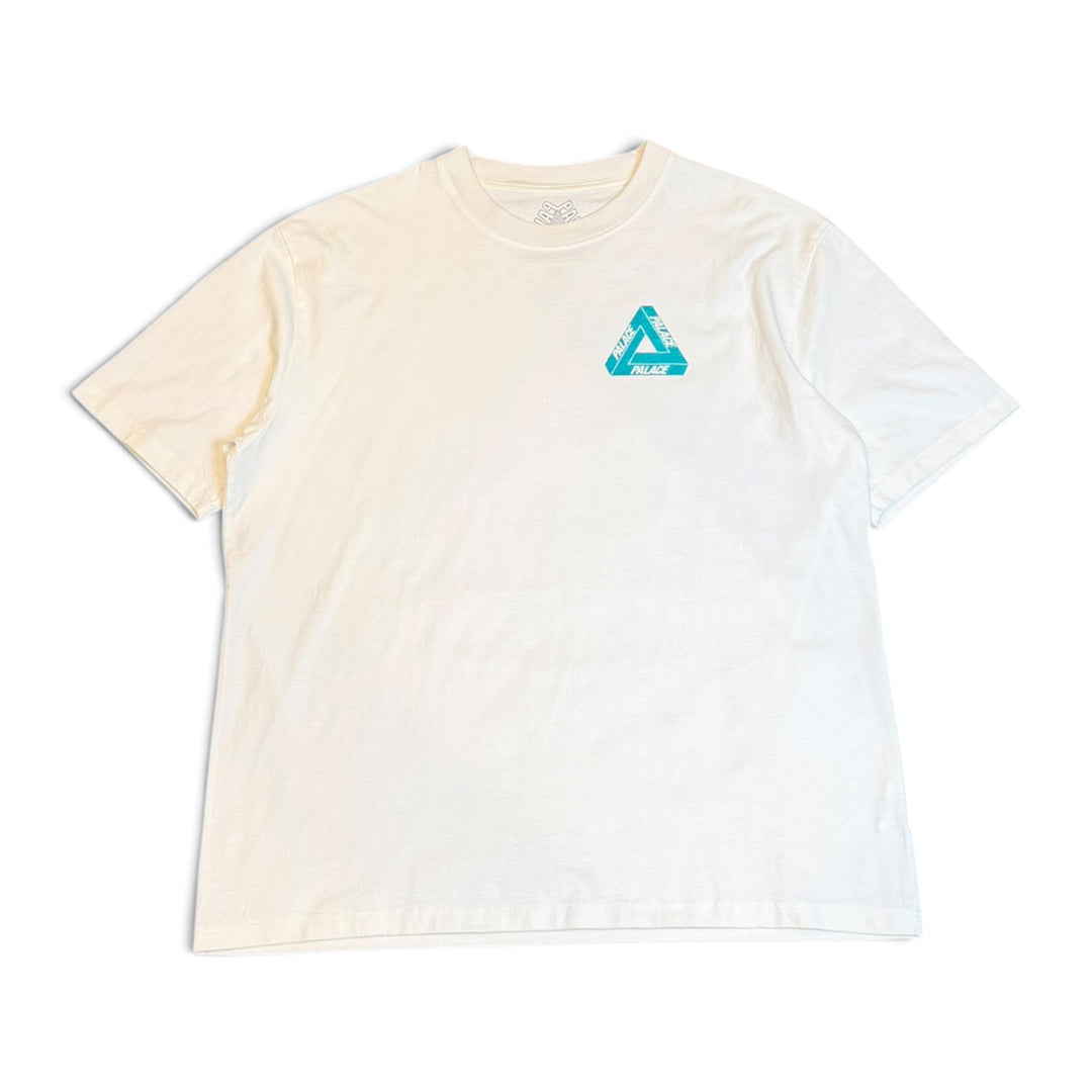 Palace Reacto White Tri-Ferg T-Shirt (XXL)