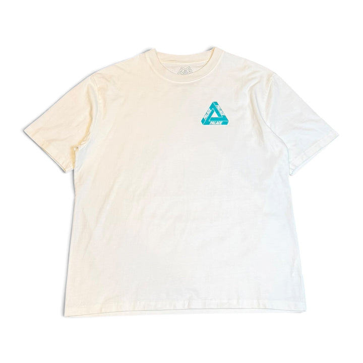 Palace Reacto White Tri-Ferg T-Shirt (XXL)