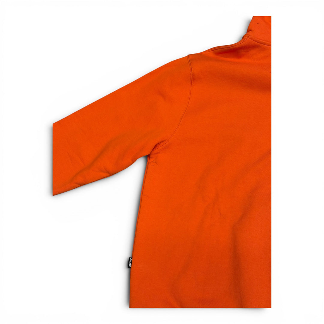 Palace Orange Outline Arch Zip Up Hoodie (XL)