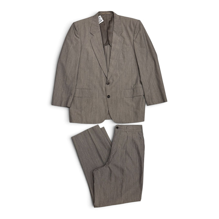 90's Vintage Comme Des Garcons Grey Two Piece Suit (M)