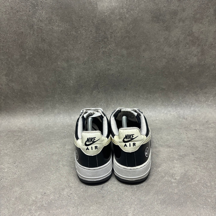 Vintage 2005 Air Force One Black & White Patent Casual Trainers (UK8.5)