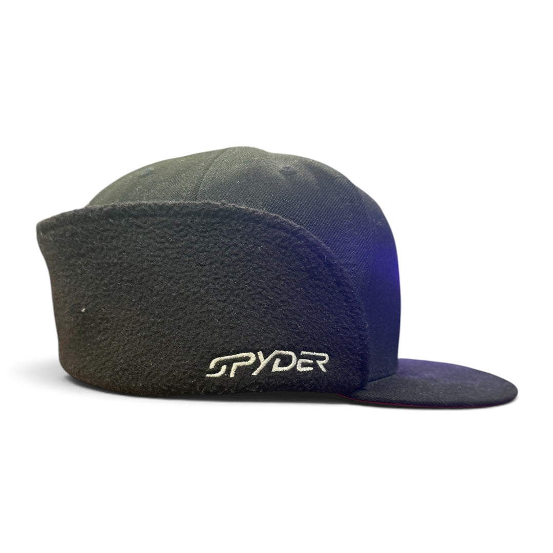 Supreme X Spyder Earflap New Era Fitted Cap Black