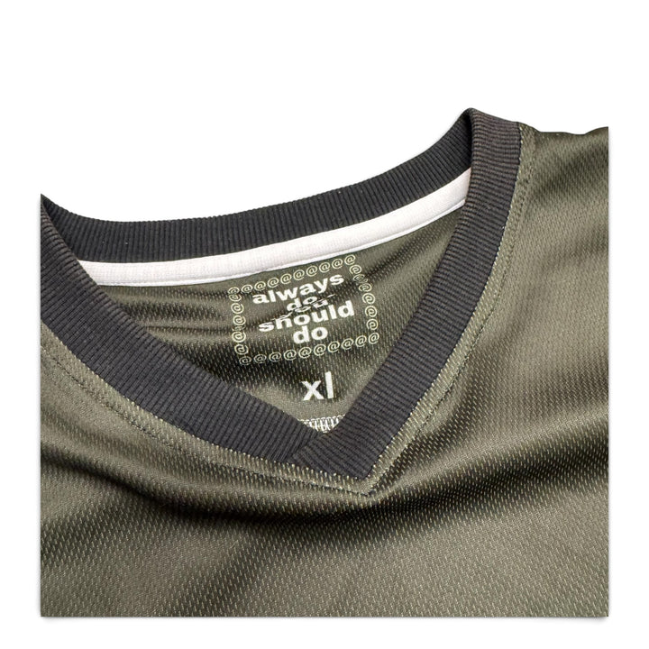 Always Do What You Should Do Boarding Mesh Jersey Green (XL)