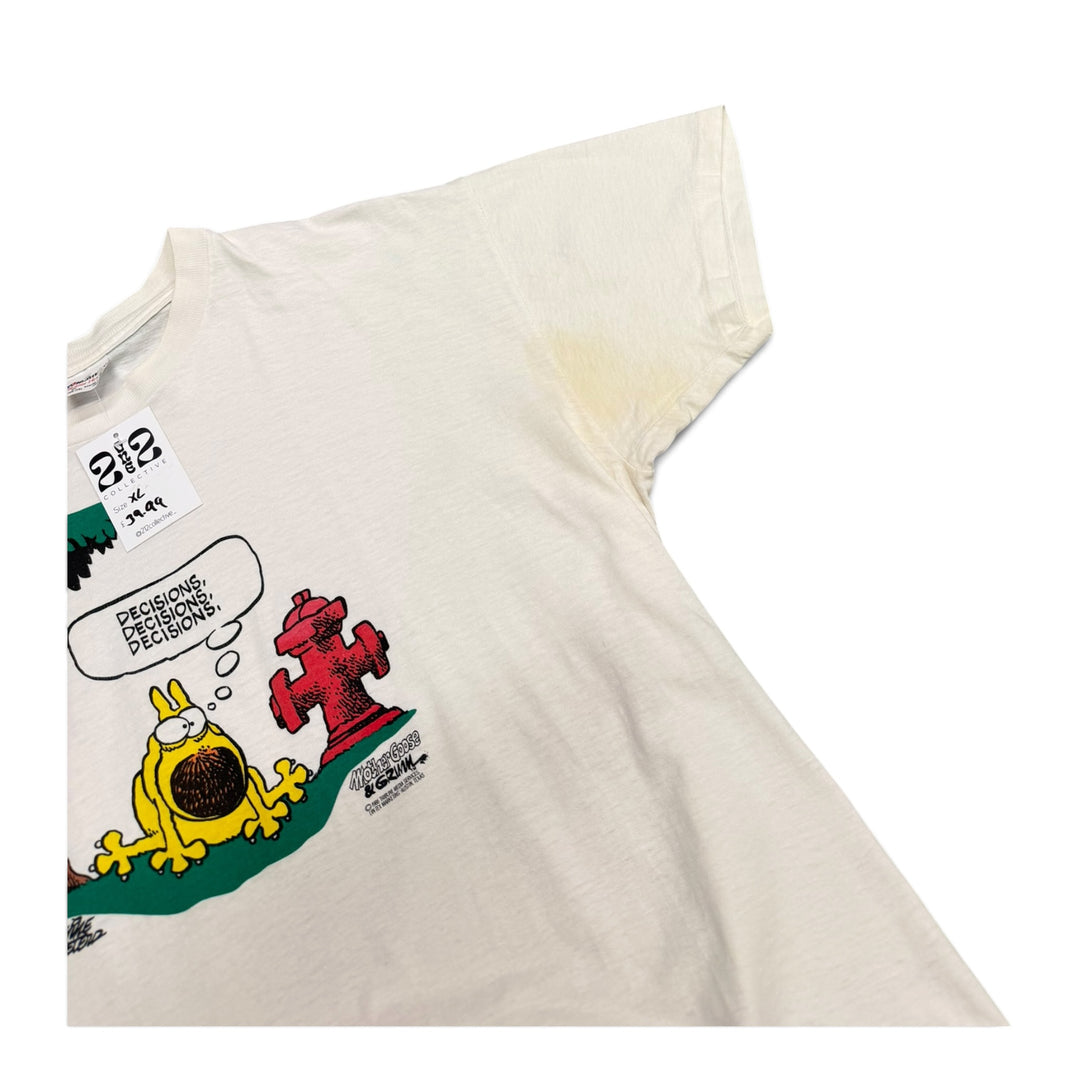 80’s Vintage Dog Cartoon Graphic T-Shirt (XL)