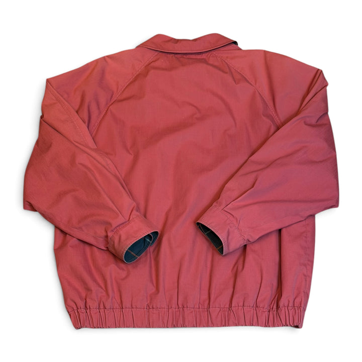 Vintage Burberry Red Collared Short Jacket (XL)